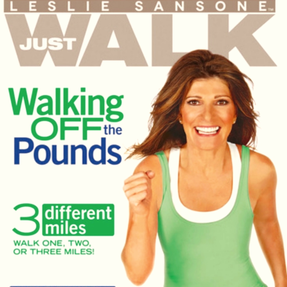 Leslie sansone Walking off the Pounds 3 different miles